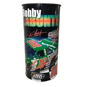 Bobby Labonte NASCAR 2000 Collectible Trash Can With Interstate Batteries